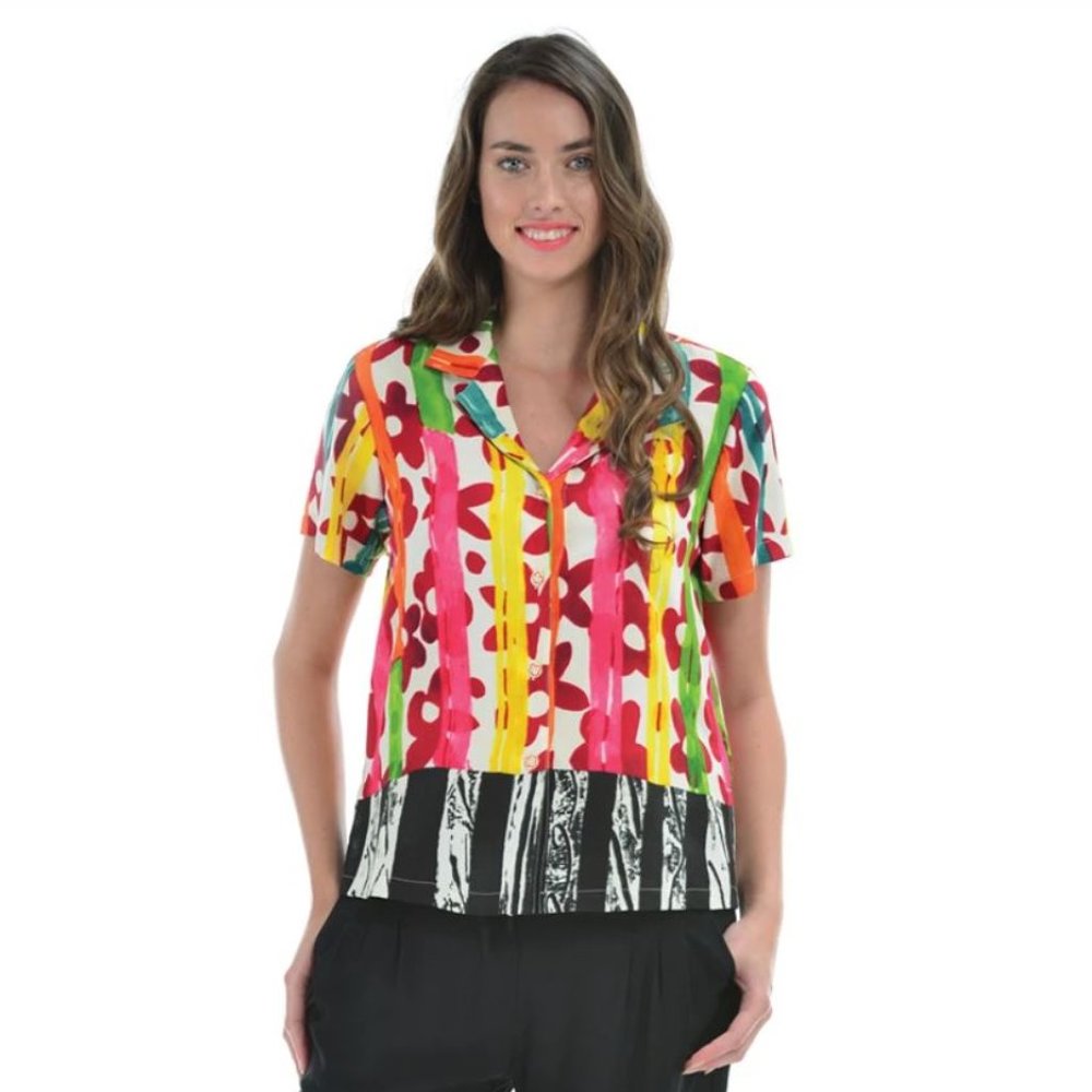 Jams World Valerian Print Top